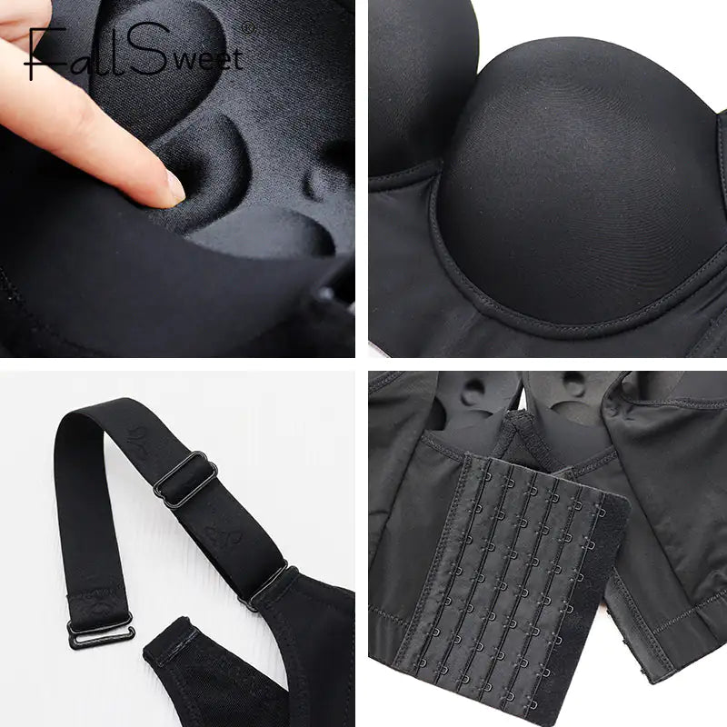 Deep Cup Push Up Bra