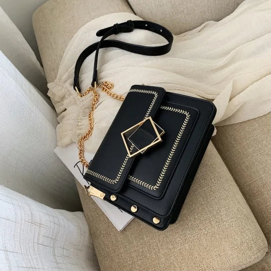 Chain Leather Crossbody Bags