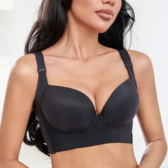 Deep Cup Push Up Bra