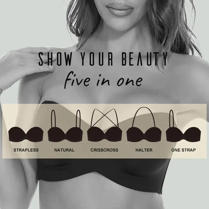 Convertible Lifting Bandeau Bra