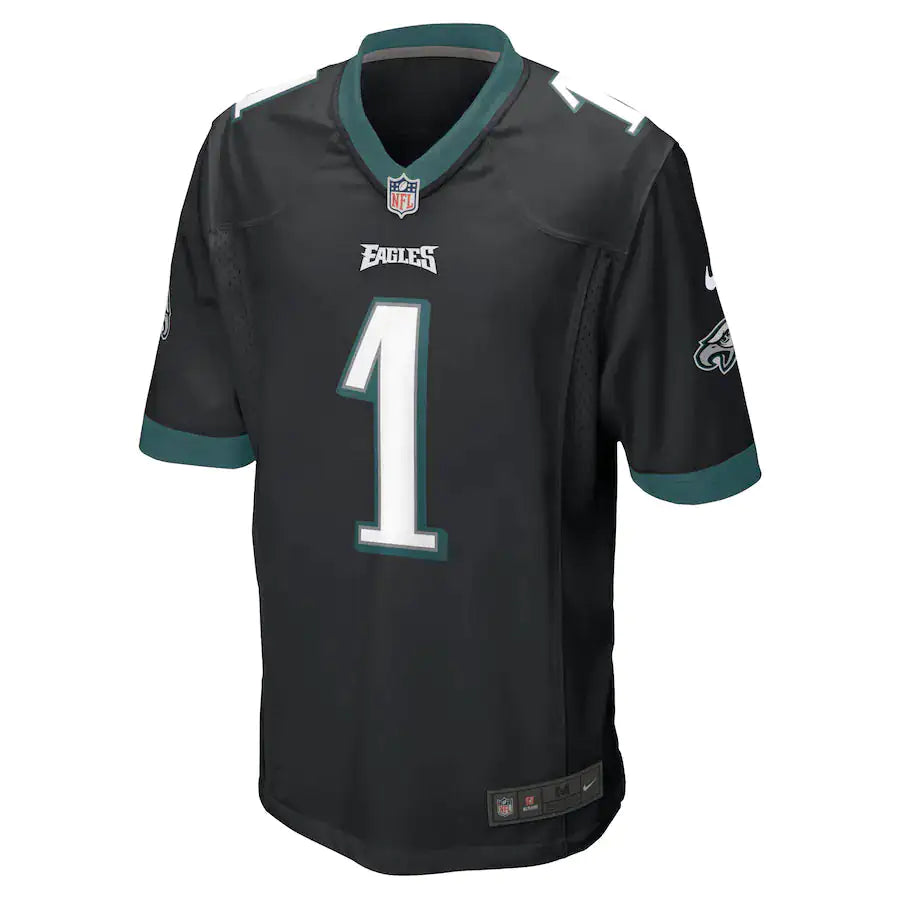 Men’s Philadelphia Eagles Jalen Hurts Black Jersey