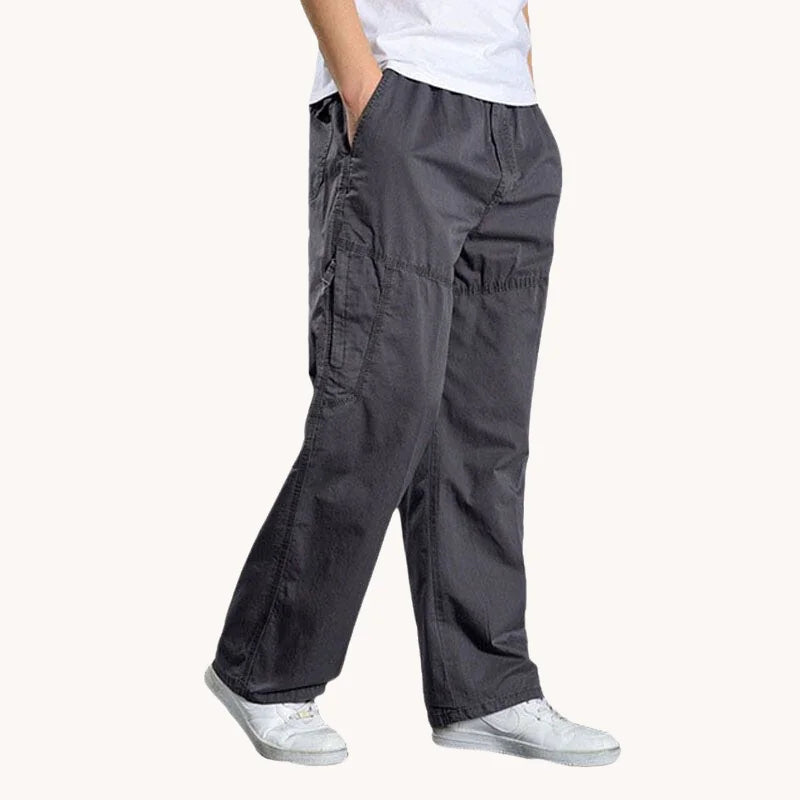 Loose Side-Pocket Trousers